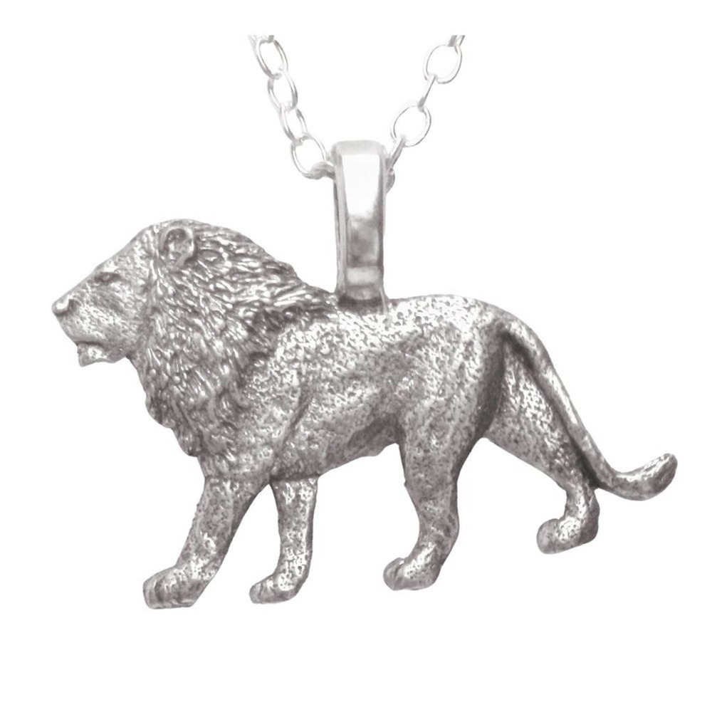 African lion necklace  1364